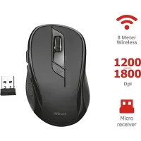 Мышь Trust Ziva Wireless DPI фото 4